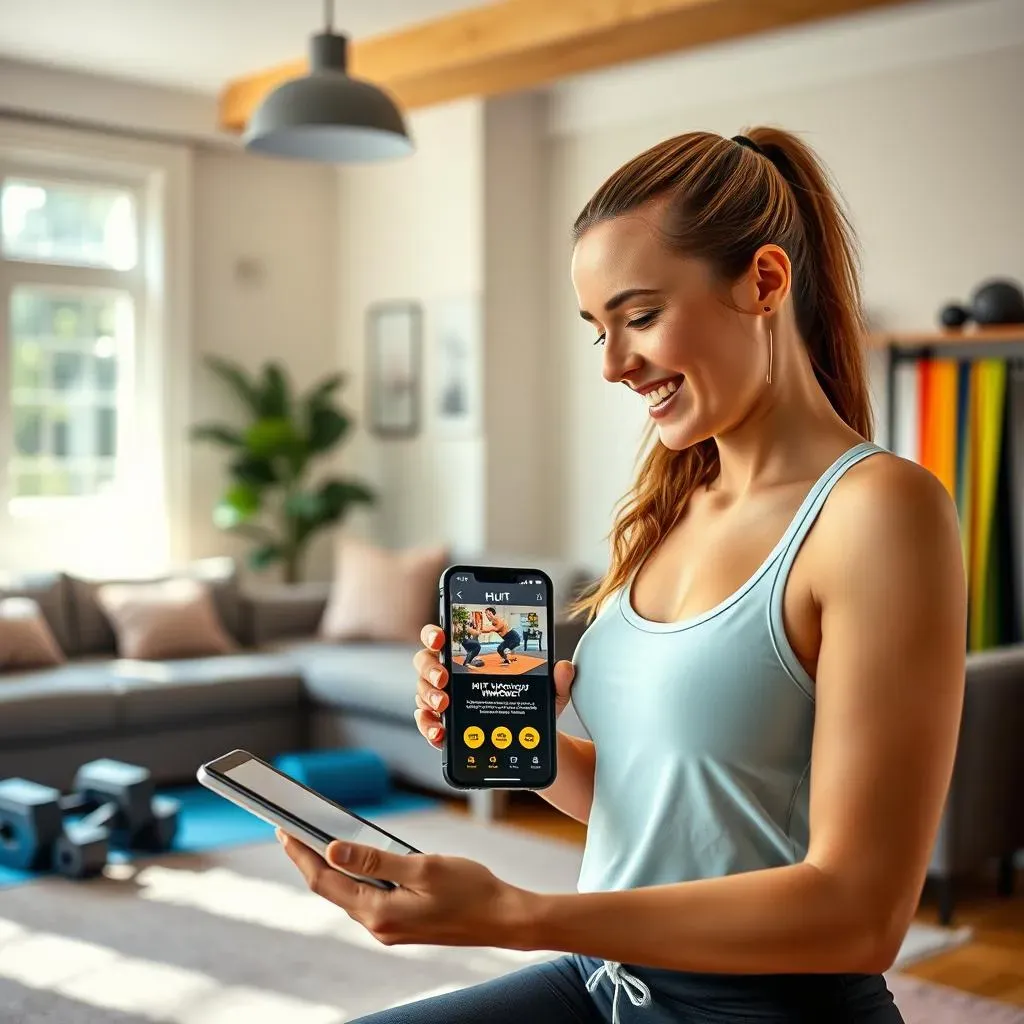 Why Choose a HIIT Workout App for Your Home Gym?