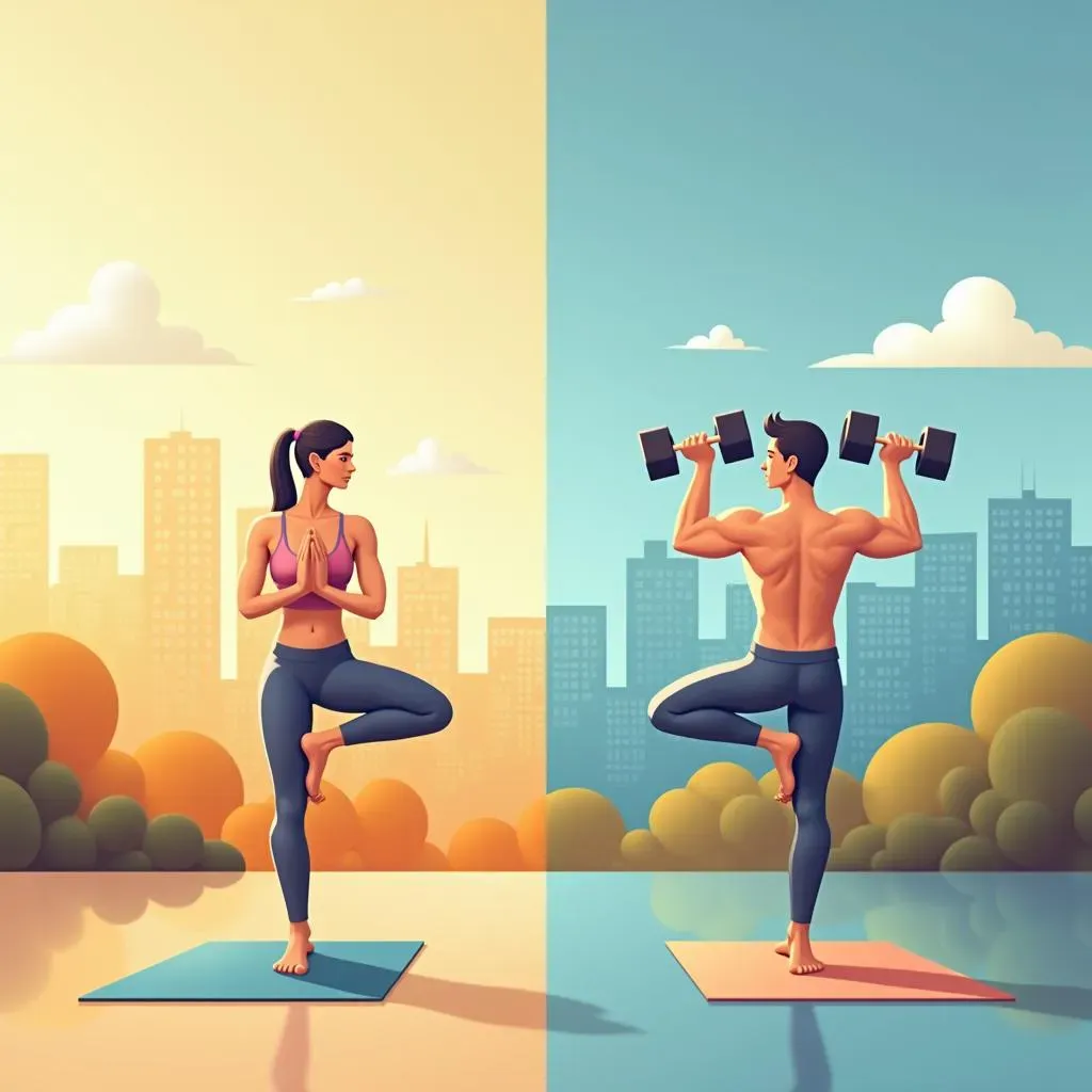 Yoga vs Traditional Exercise: Choosing the Right Path for You