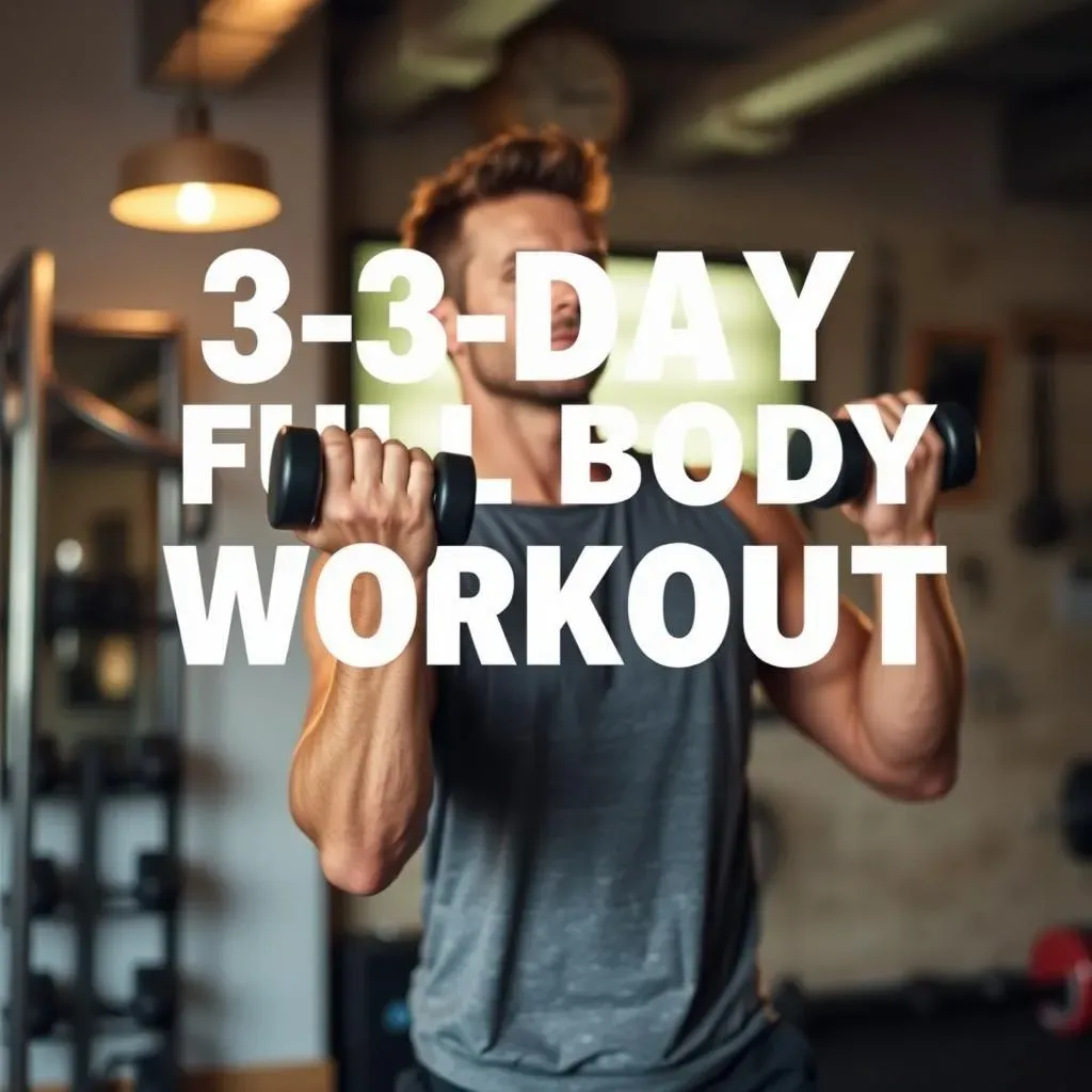 Your 3Day Dumbbell Workout at Home for a Full Body Transformation