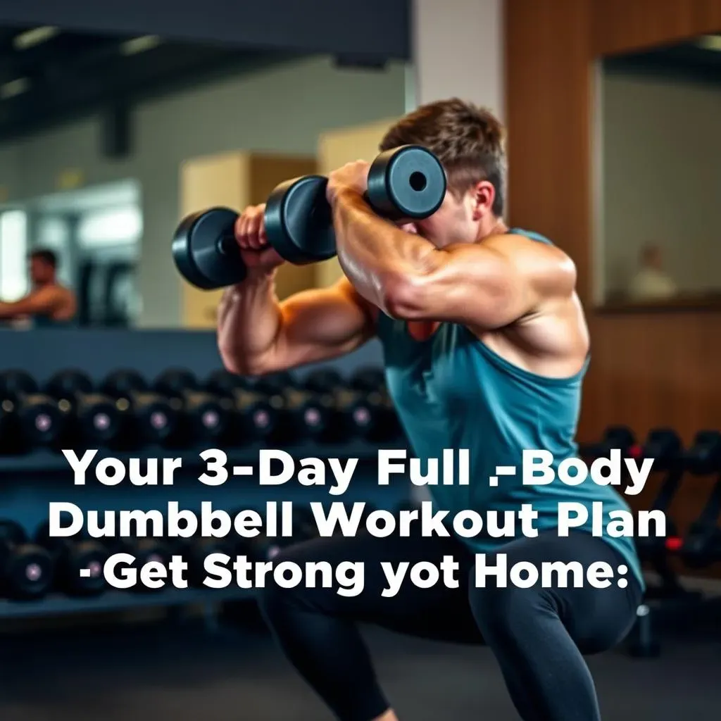 Your 3Day Full Body Dumbbell Workout Plan: Get Strong at Home